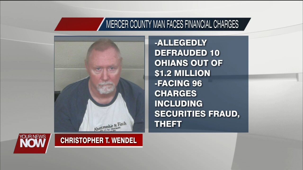 Mercer County man indicted on 96 criminal counts, including securities fraud and theft